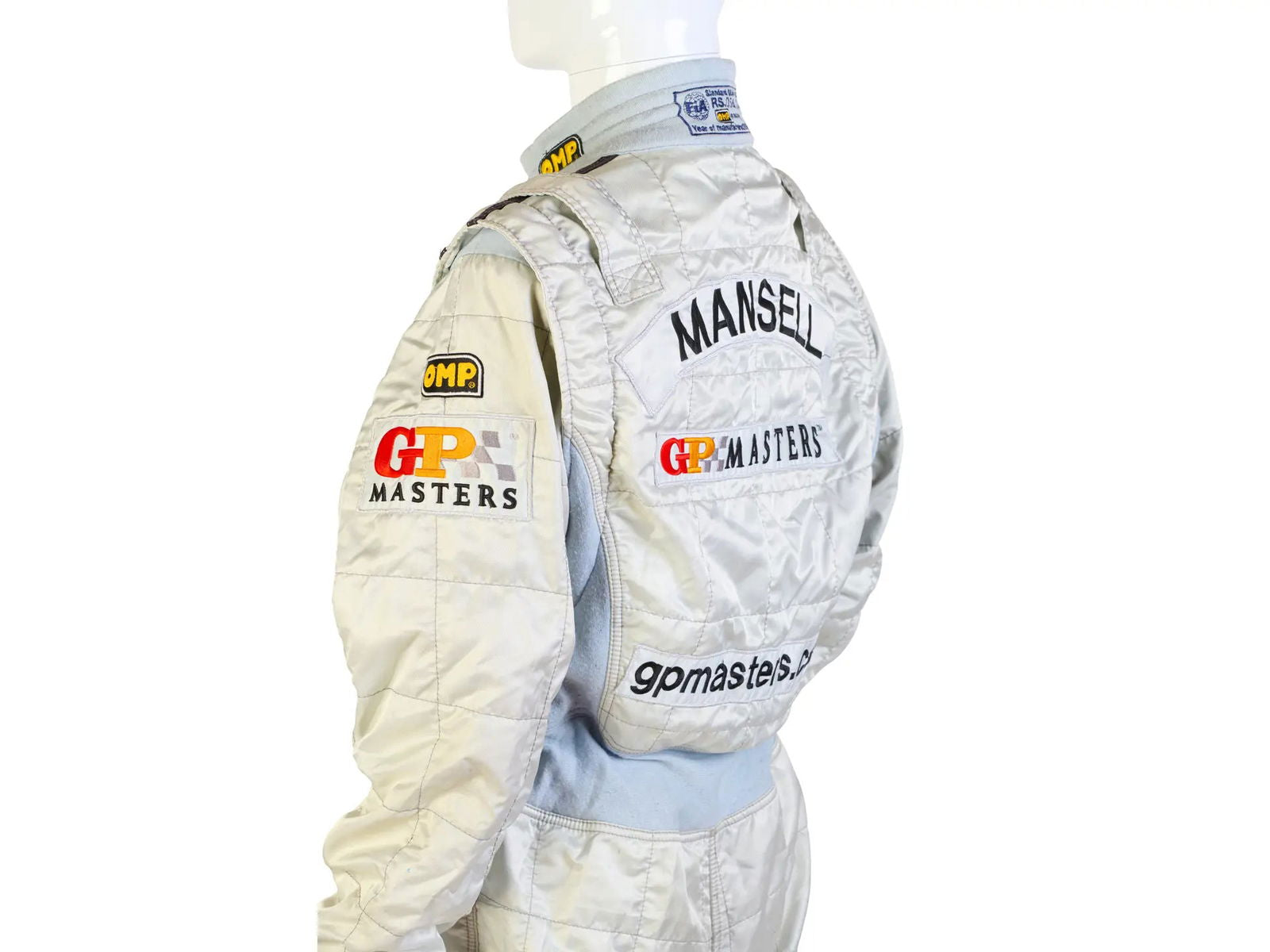2006 OMP GP Masters NIGEL MANSELL’S Race Suit - Ridex Racegear