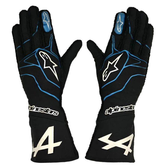 2021 Fernando Alonso Alpine F1 Race Gloves - Speedxcrafts