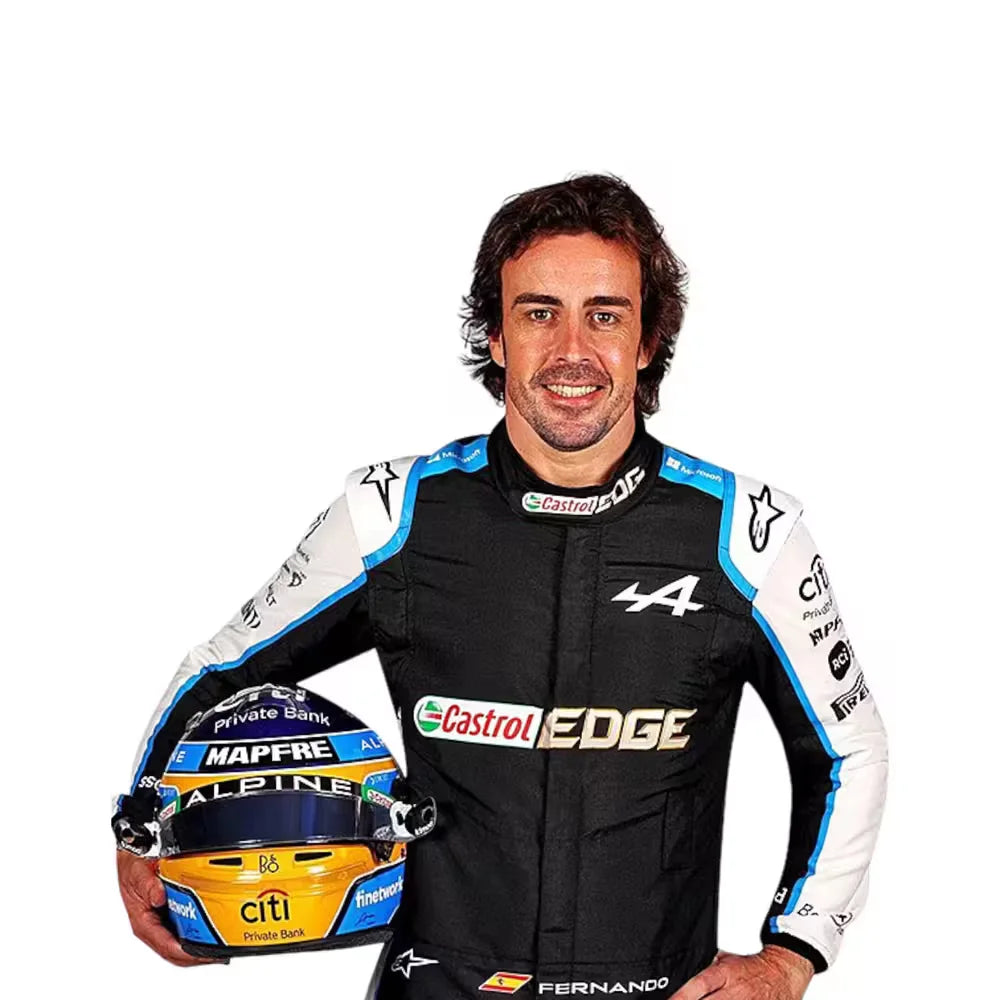 2021 Fernando Alonso Alpine F1 Race Suit Ridex Racegear