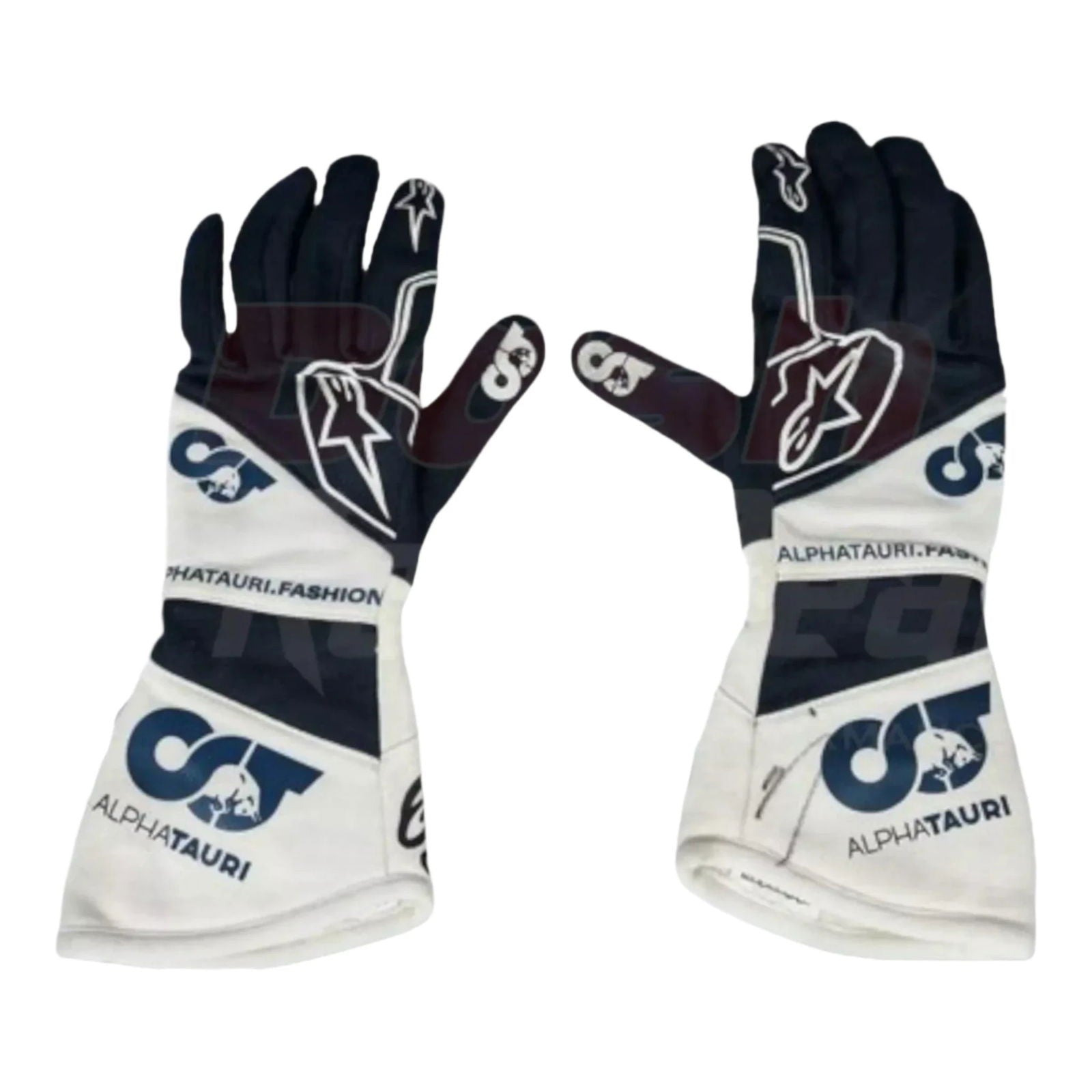 2021 Pierre Gasly Scuderia Alphatauri Race Gloves -Ridex Racegear
