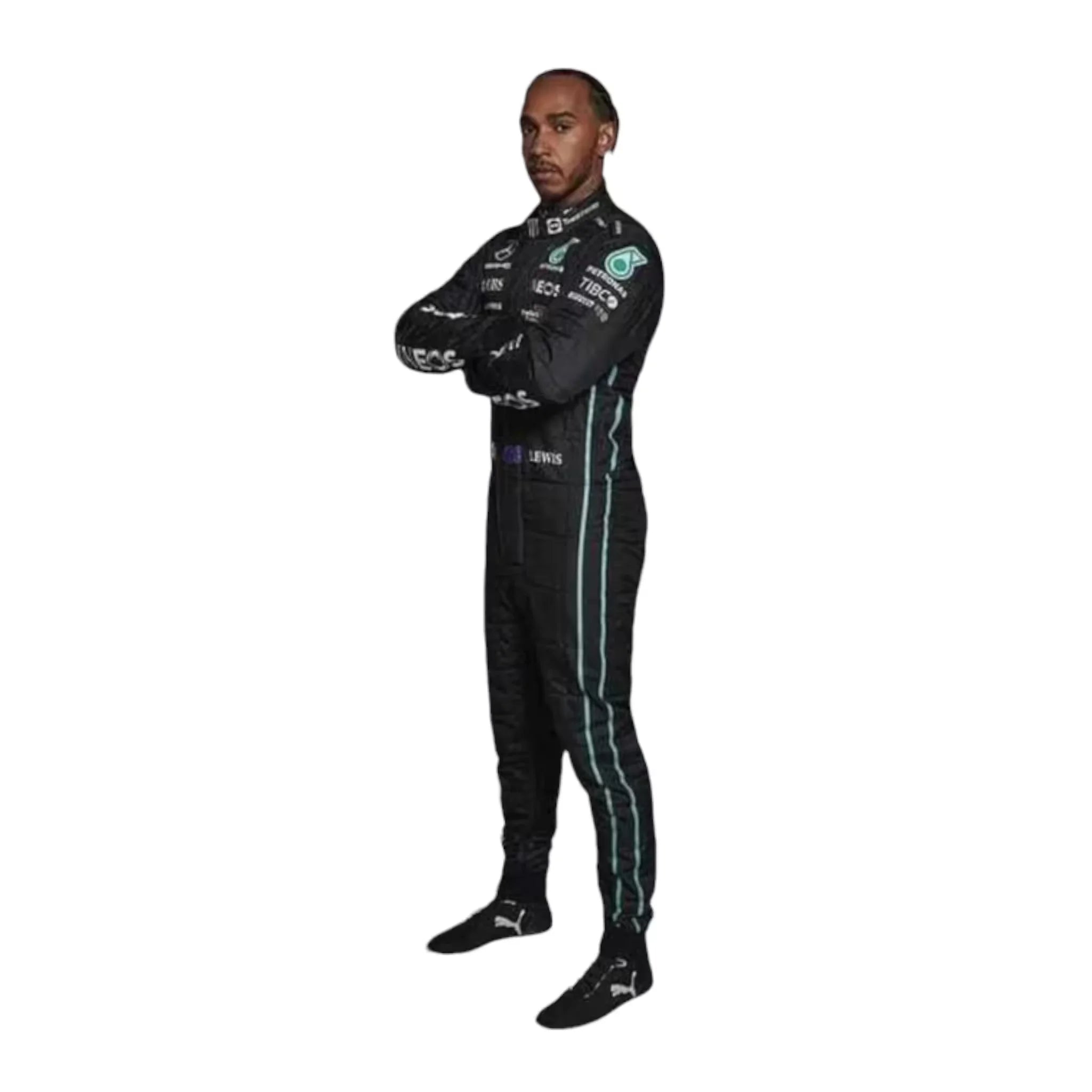 2022 Lewis Hamilton PETRONAS Mercedes F1 Race Suit Ridex Racegear