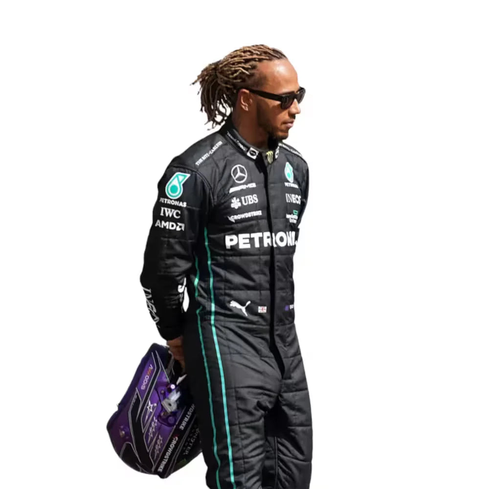 2022 Lewis Hamilton PETRONAS Mercedes F1 Race Suit Ridex Racegear
