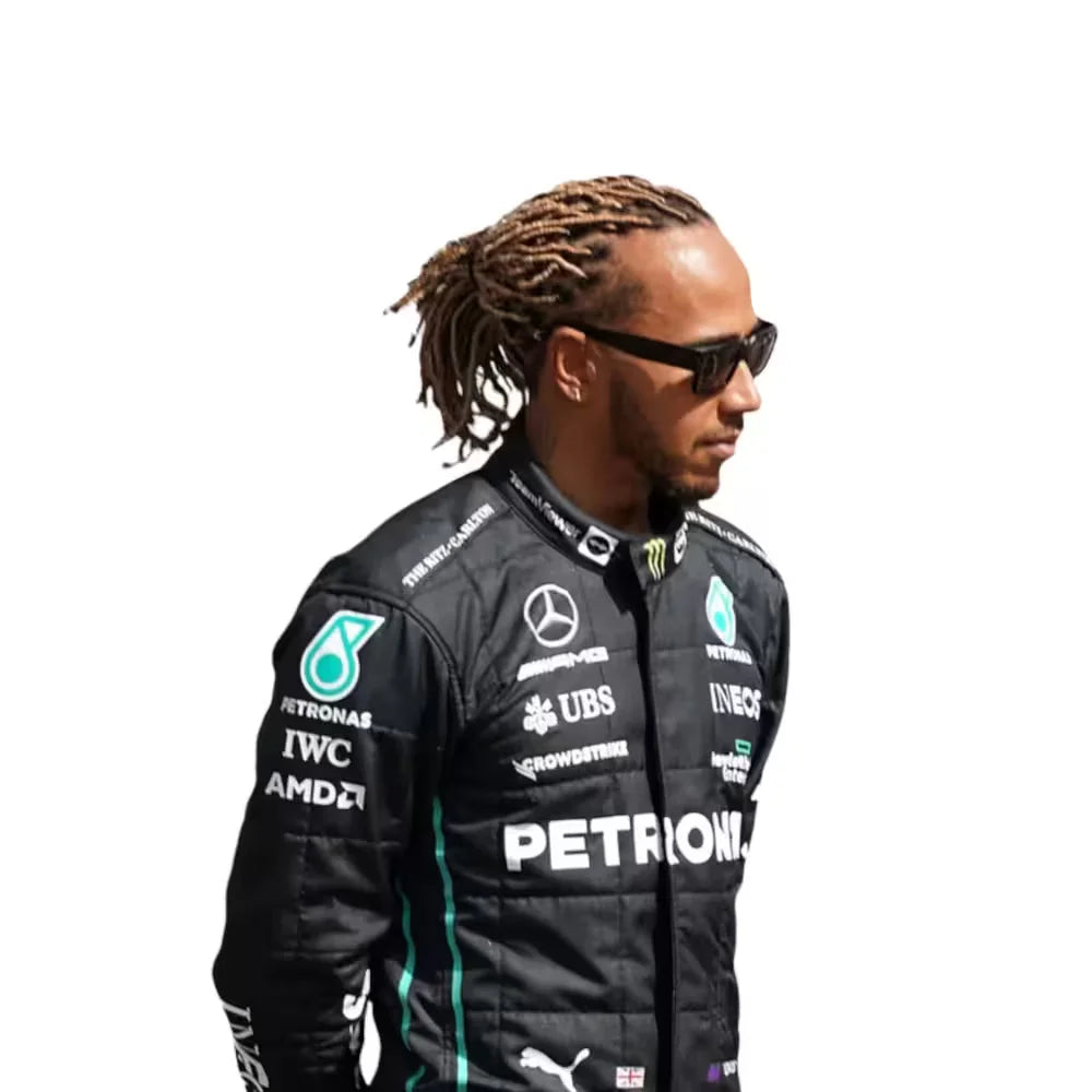 2022 Lewis Hamilton PETRONAS Mercedes F1 Race Suit Ridex Racegear