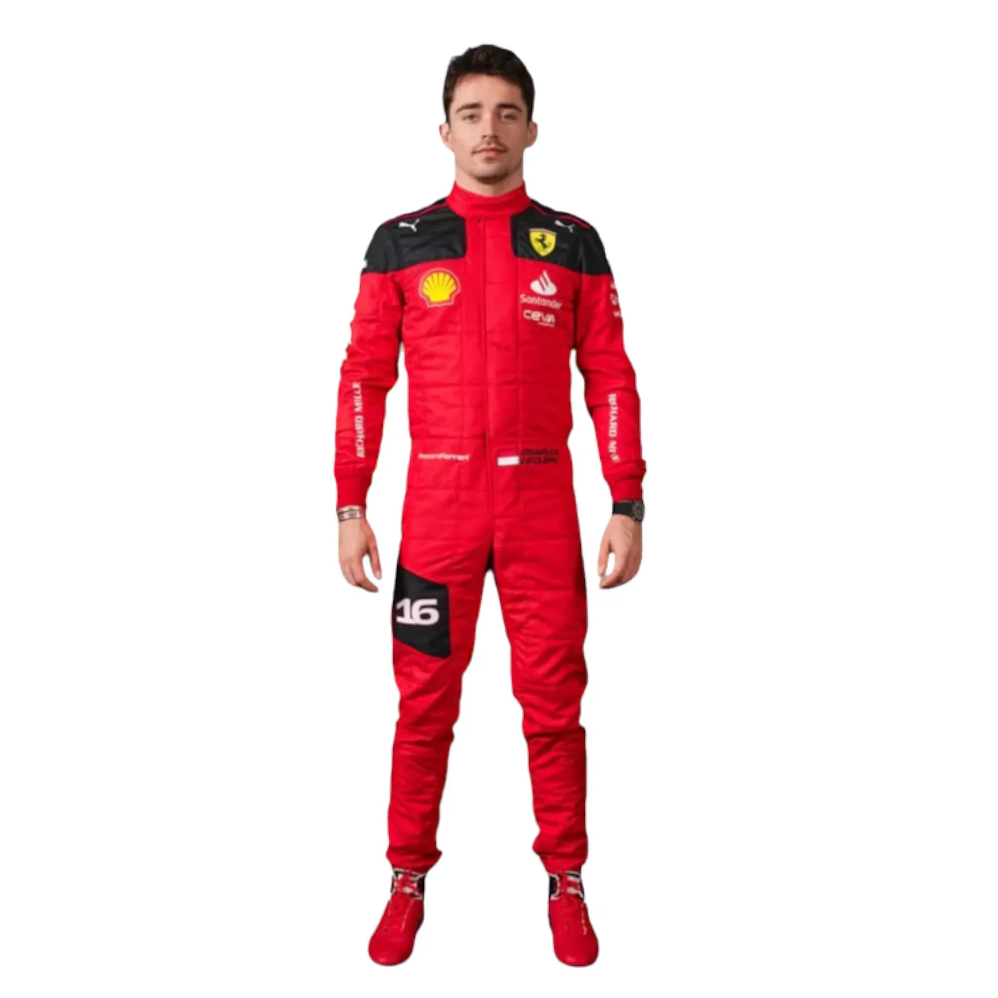 2023 Charles Leclerc Ferrari  Race Suit Ridex Racegear