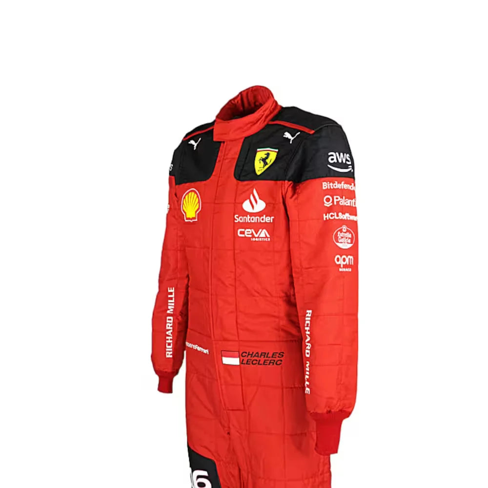2023 Charles Leclerc Ferrari  Race Suit Ridex Racegear