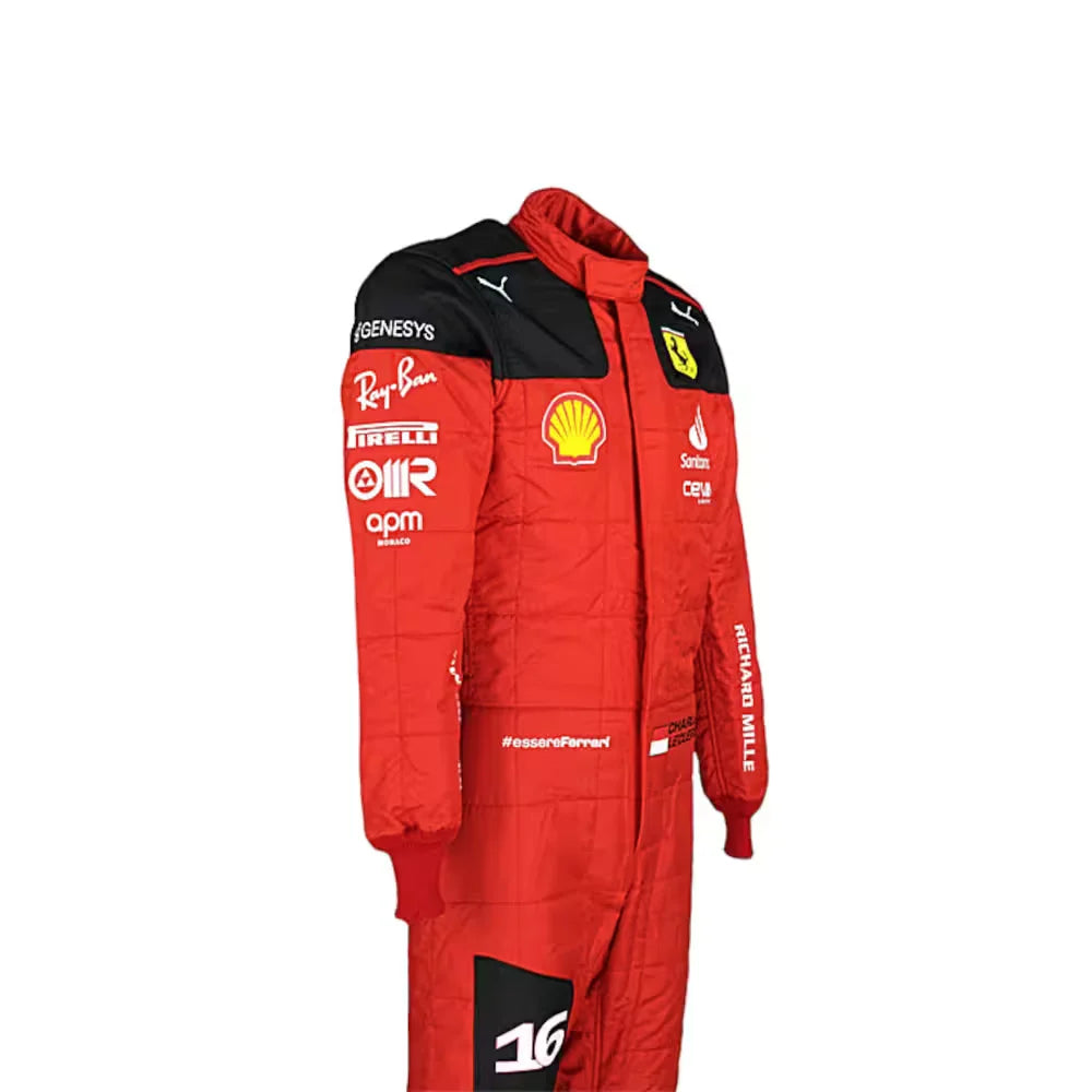 2023 Charles Leclerc Ferrari  Race Suit Ridex Racegear