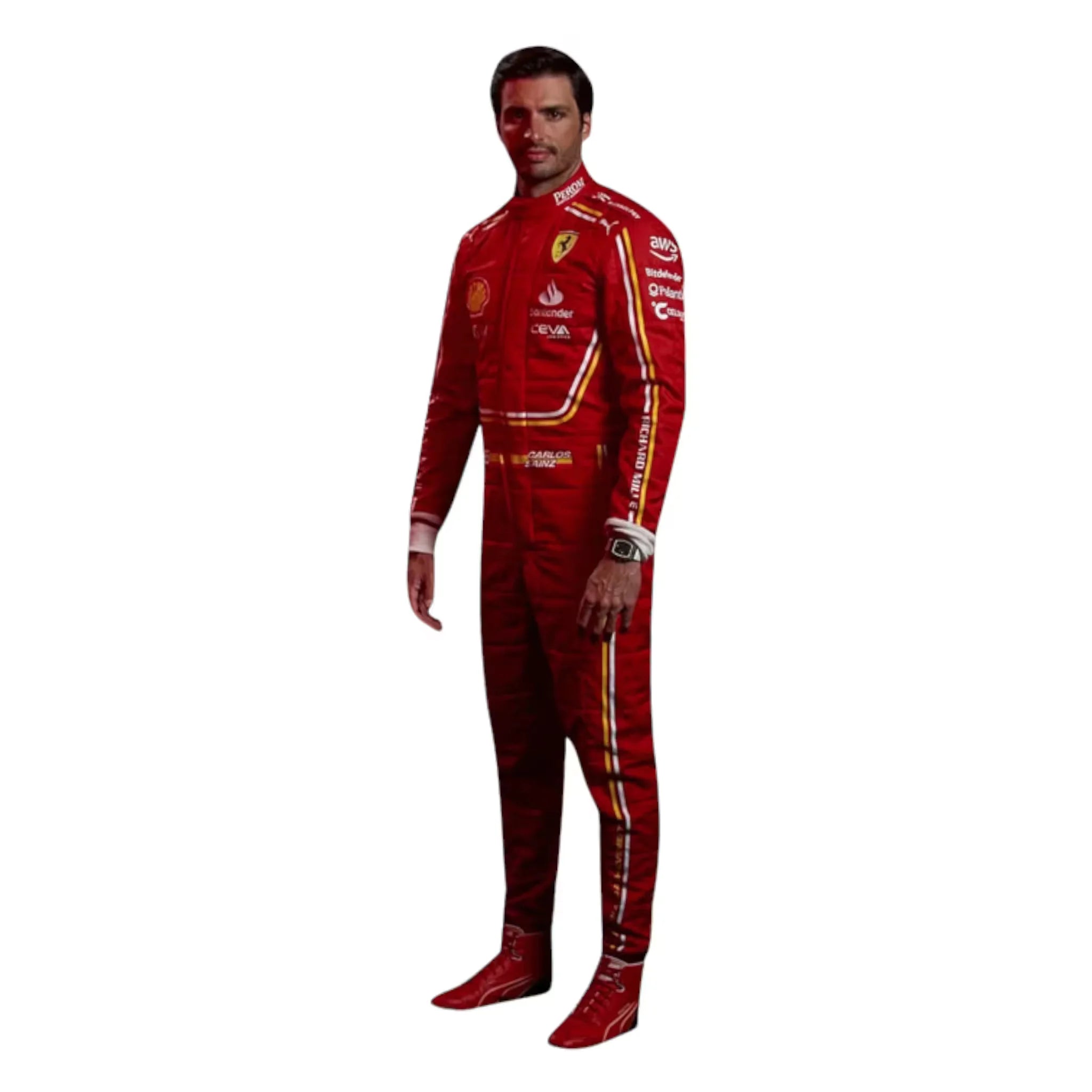 2024 Carlos Sainz Ferrari F1 Race Suit Ridex Racegear
