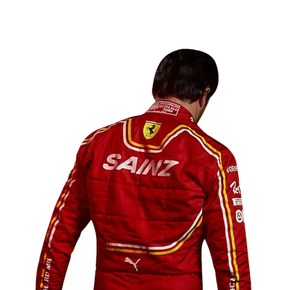 2024 Carlos Sainz Ferrari F1 Race Suit Ridex Racegear
