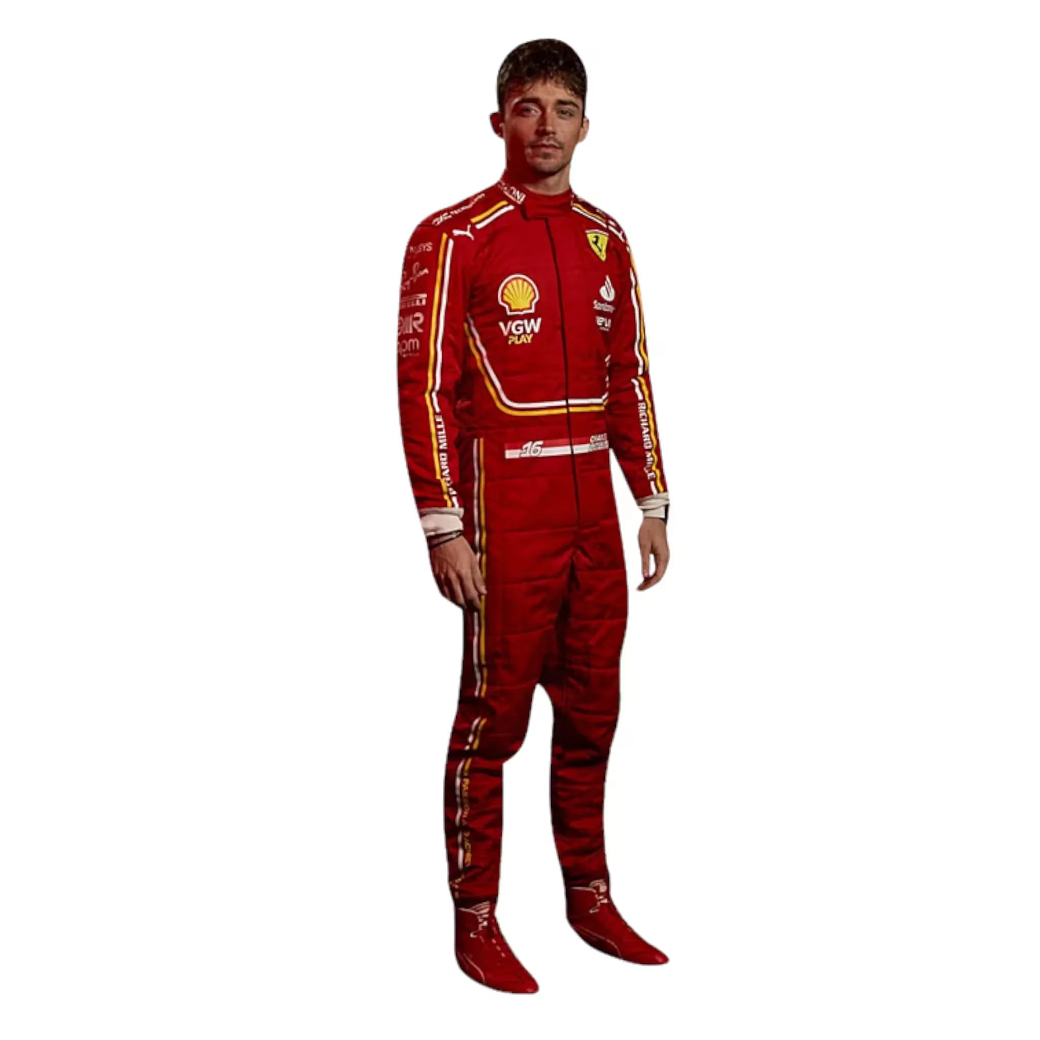 2024 Charles Leclerc Ferrari F1 Race Suit Ridex Racegear