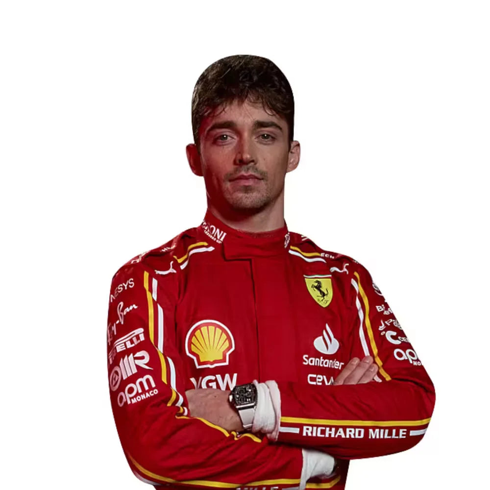 2024 Charles Leclerc Ferrari F1 Race Suit Ridex Racegear