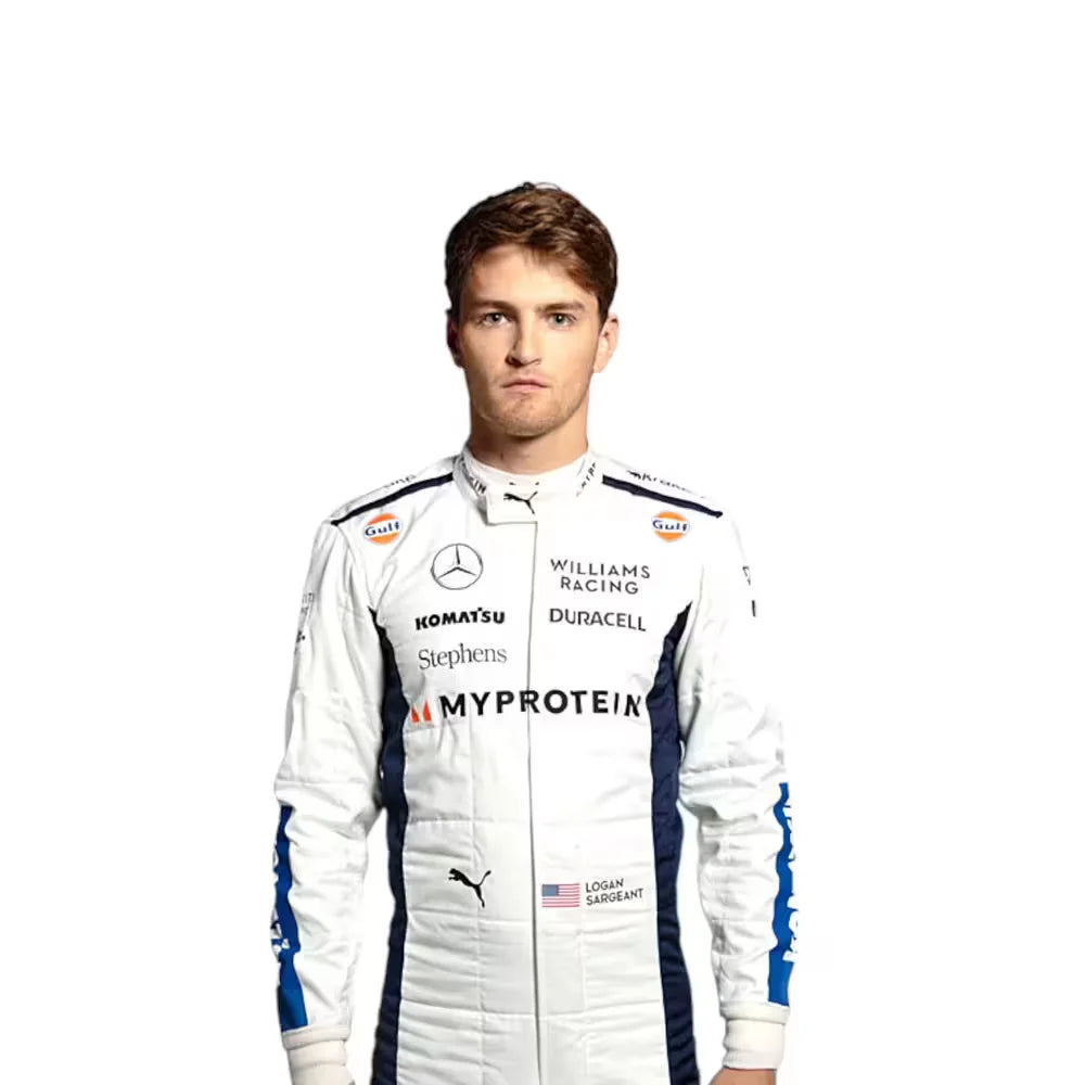 2024 Logan Sargeant Williams F1 Race Suit Ridex Racegear