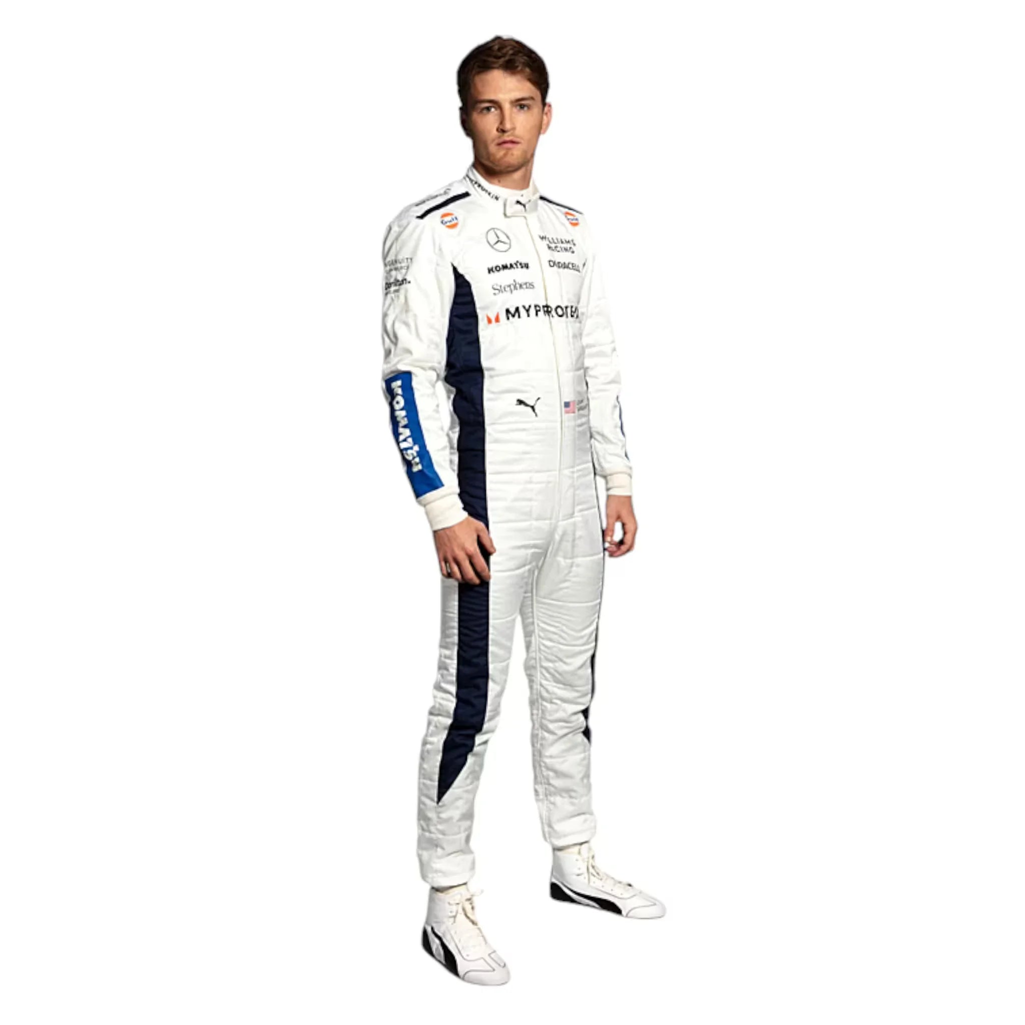 2024 Logan Sargeant Williams F1 Race Suit Ridex Racegear
