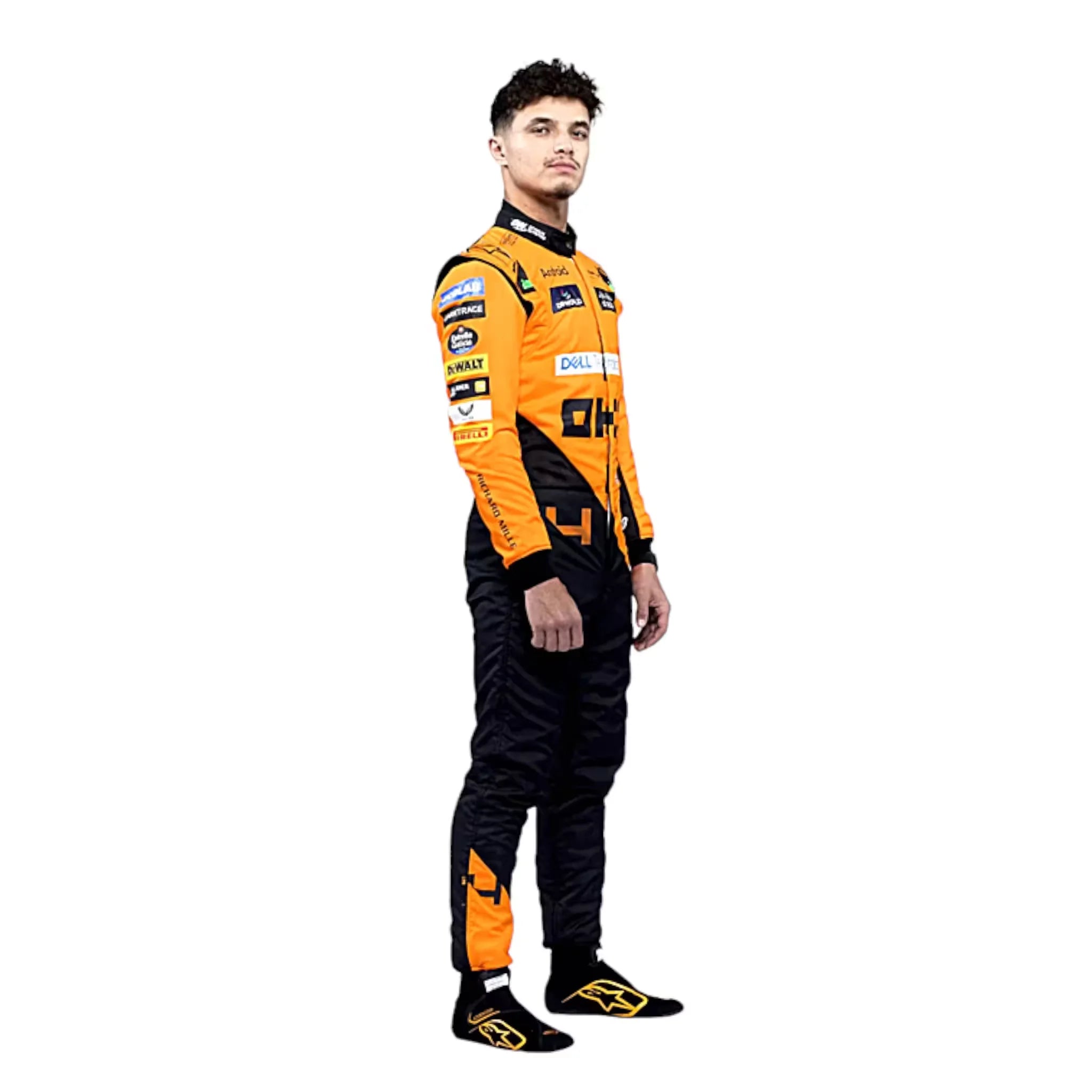 2024 New McLaren Lando Norris F1 Team Race Suit Ridex Racegear