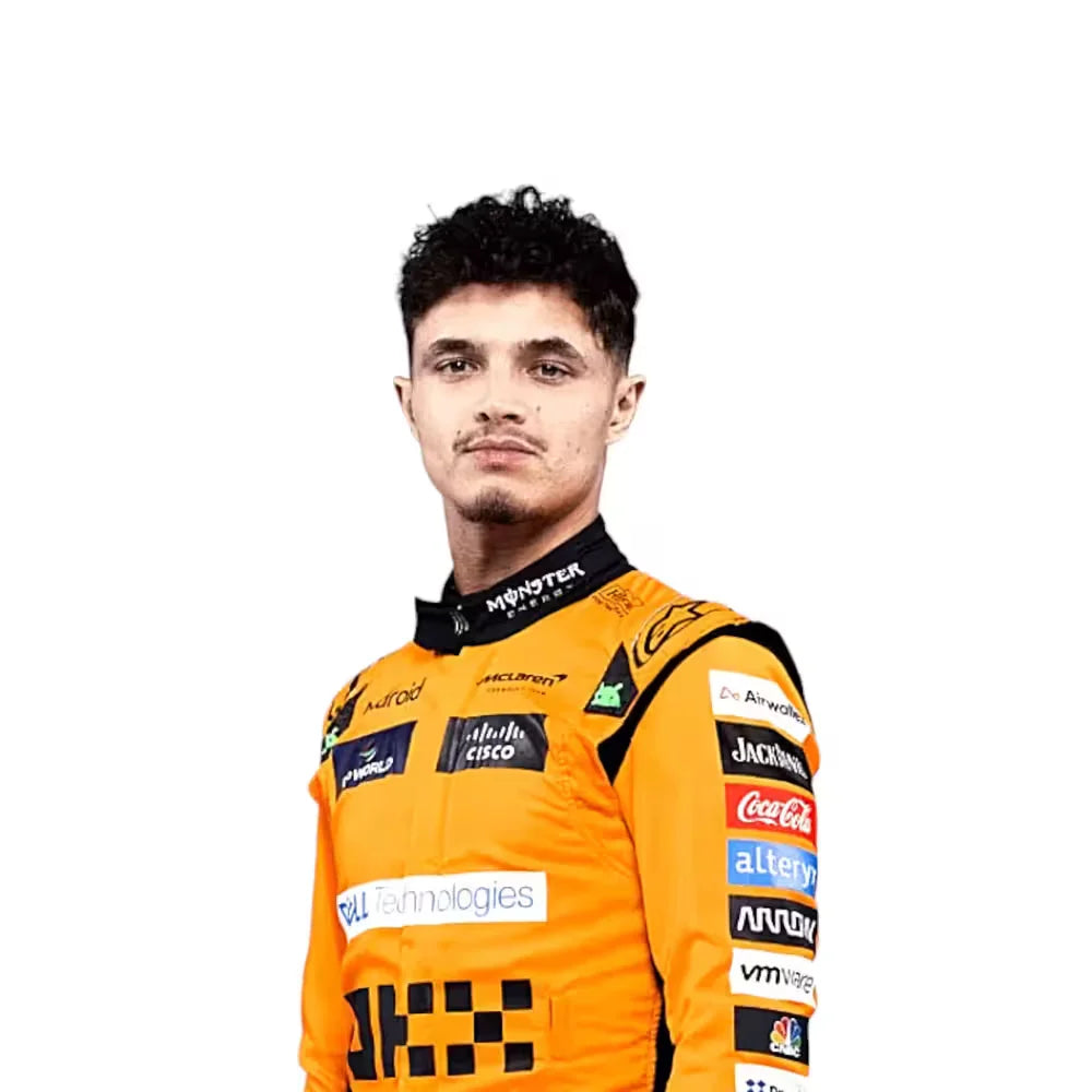2024 New McLaren Lando Norris F1 Team Race Suit Ridex Racegear