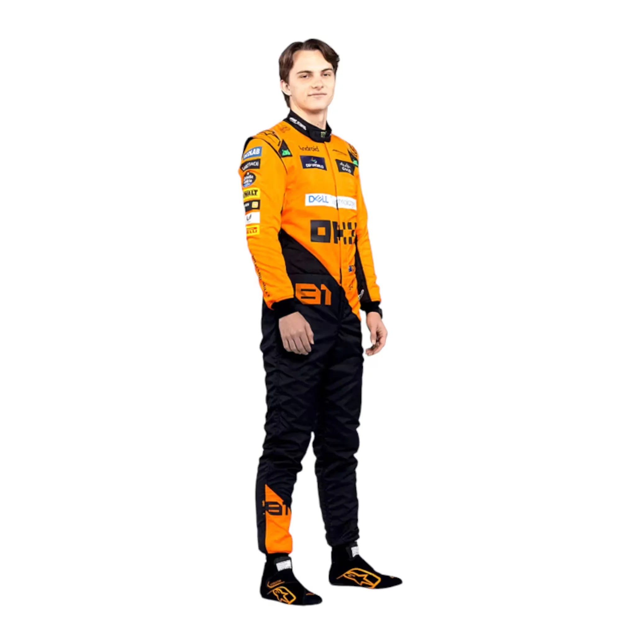 2024 New McLaren Oscar Piastri F1 Team Race Suit Ridex Racegear