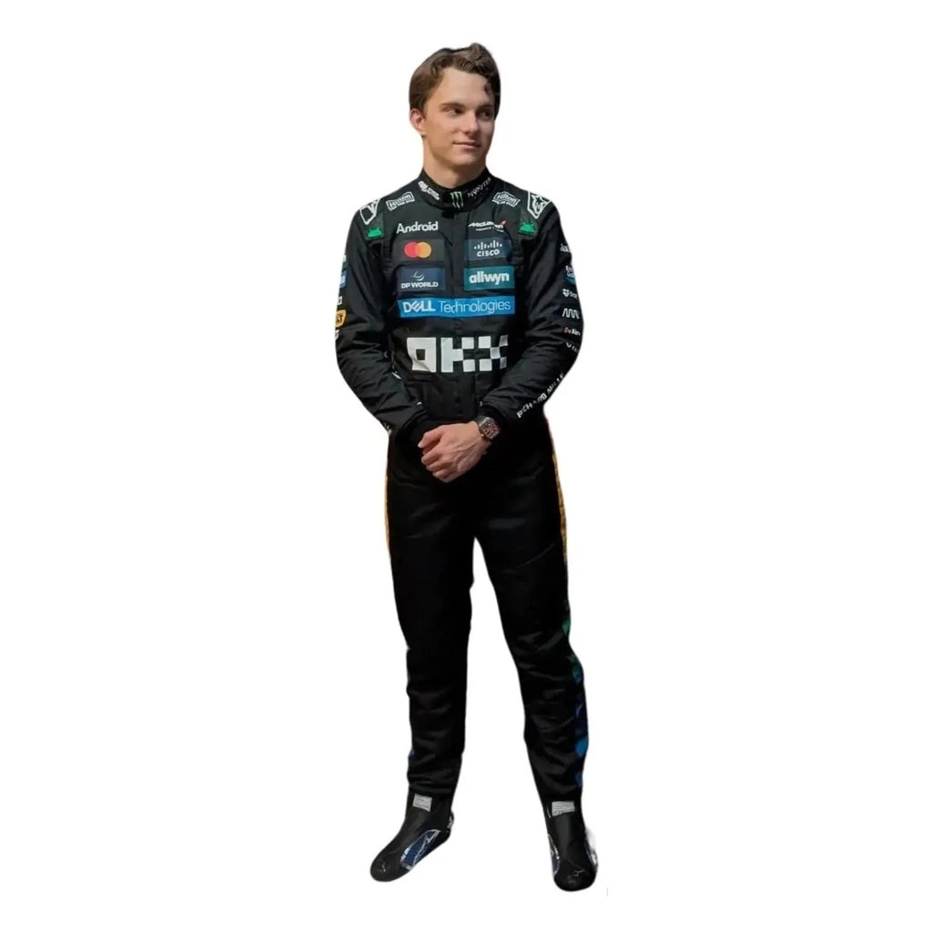 2025 F1 Racing Costume Worn by Lando Norris & Oscar Piastri - Silverstone British GP