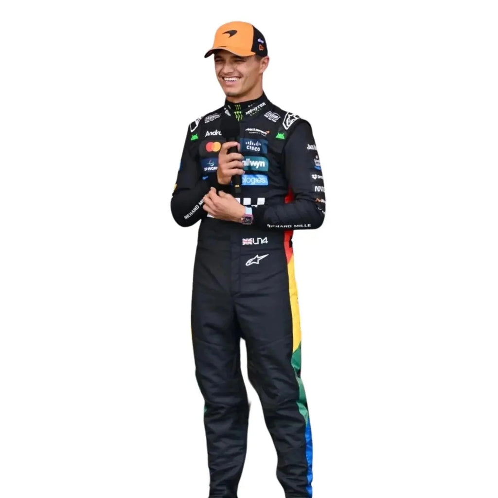 2025 F1 Racing Costume Worn by Lando Norris & Oscar Piastri - Silverstone British GP