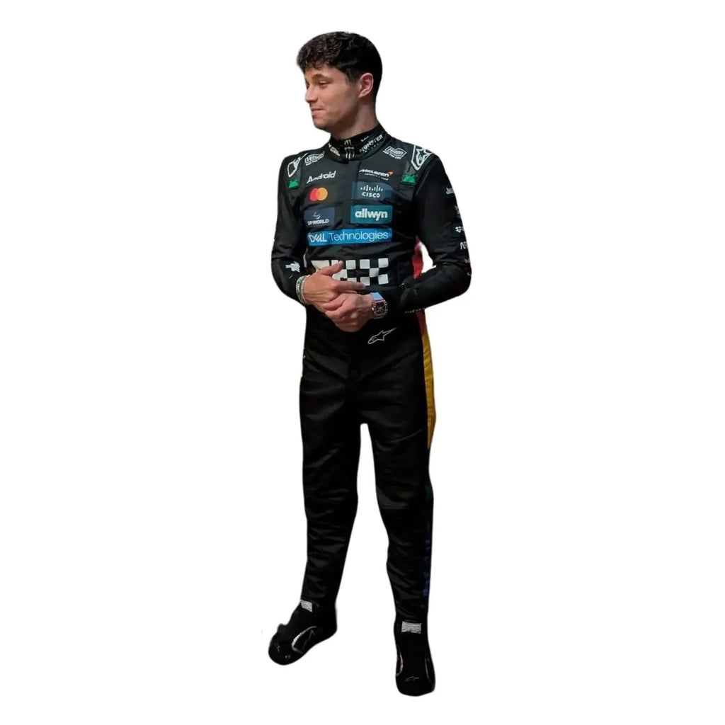 2025 F1 Racing Costume Worn by Lando Norris & Oscar Piastri - Silverstone British GP