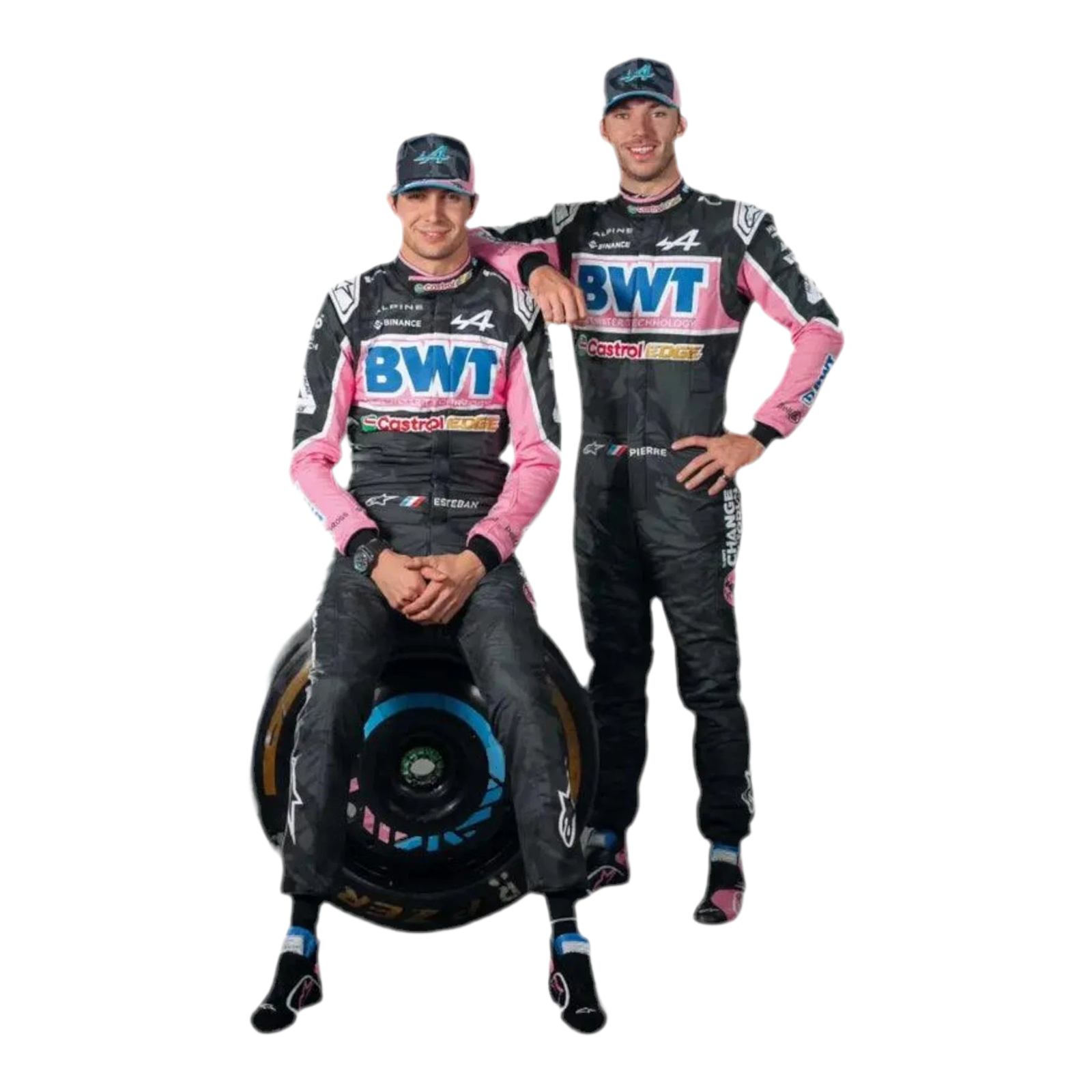 Esteban Ocon 2023 BWT Alpine F1 Team Race Suit - Las Vegas GP - Speedxcrafts